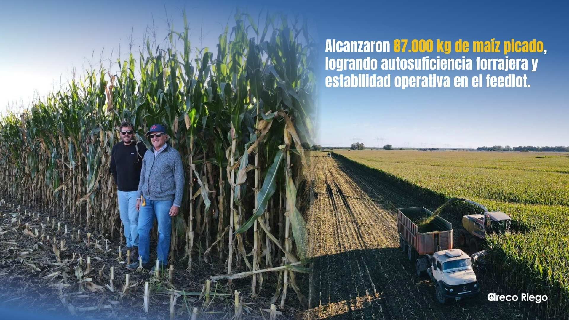 De 18.000 a 87.000 kg: Cómo el riego redefinió la rentabilidad de un Feedlot